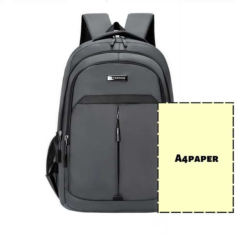 Oxford Cloth Backpack With Adjustable Shoulder Straps Waterproof Large Capacity Daily Commuting Computer Bag Casual Backpack W251025