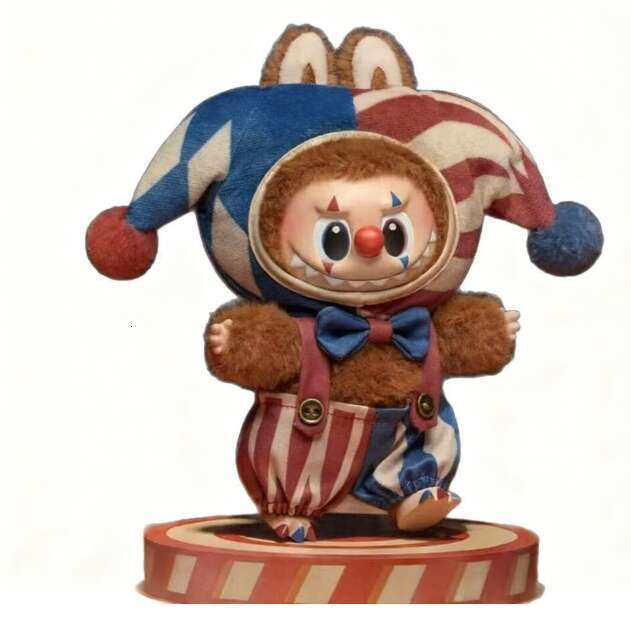 Edition WHY Motherland Labubu SO SERIOUS Series Clown Halloween Vinyl Plush Doll Blind Box Dolls