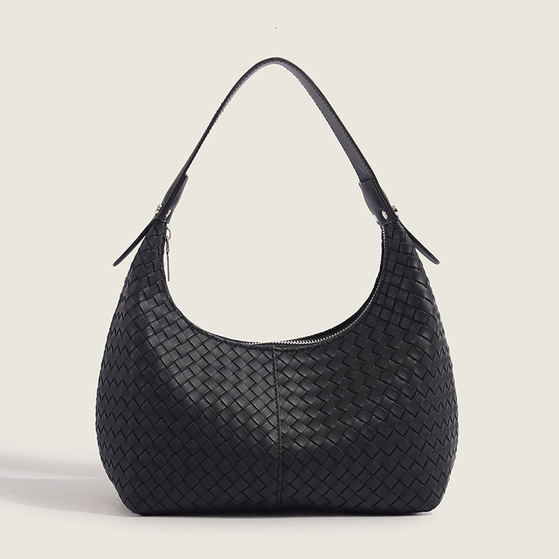 Luxury Brand Designer Bag 2025 Vintage Women's Bag Fashion New Versatile Woven Bag Underarm Bag Dumpling Bag Fashion Trend Elegant Commuter Shoul