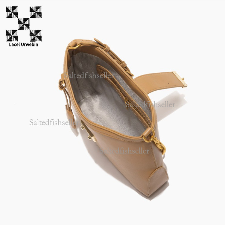 Lacel Urwebin Women's Summer New Handbag Designer Luxury Fashion Metal Buckle Versatile Shoulder Underarm Bag Lightweight Large Capacity Crossbod