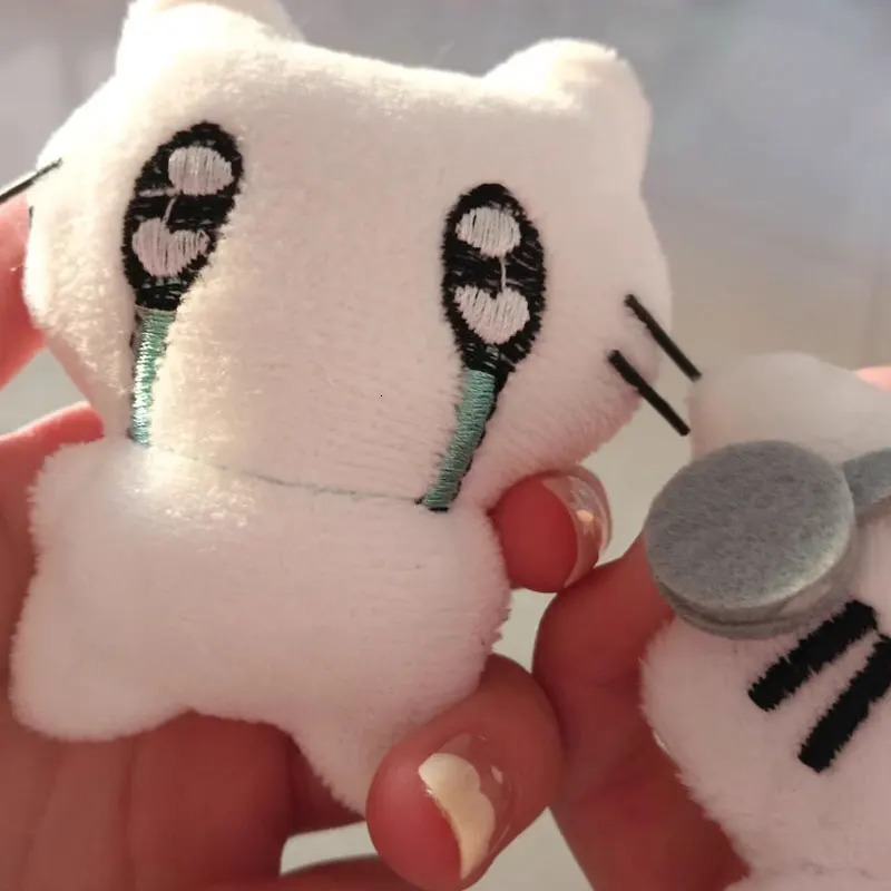 Cute Headphones Kitten Keychain Women Men Mini Crying Cat Couple Keyring Cartoon Soft Charms Bag Pendant Fashion Decoration Gift 251021