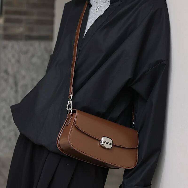 Jonlily Women Genuine Leather Shoulder Female Fashion Handbag Totes Casual Crossbody Bag Small Daybag Mini Purse -Kg2007 251023 1025