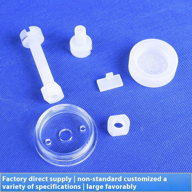 Laboratory High Temperature and Corrosion Resistant sealed Quartz Threaded Instrument Quartz Tube Customized laboratory instruments of all kinds