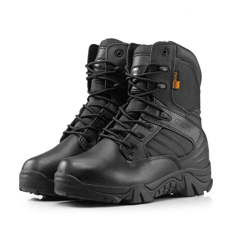 Winter Mens Boots Special Forces Combat High Boots Outdoor Sport Male Shoes Climb Mountains Cross Country Mens Shoes 251021