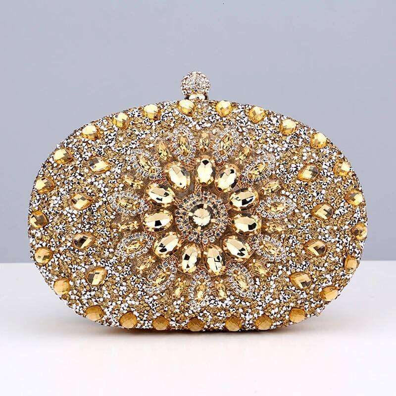 Designer Bags 2022 Dia Women Clutch Evening Bag Wedding Crystal Ladies Cell Phone Pocket Purse Female Wallet For Party Quality Gift Luxury Bag