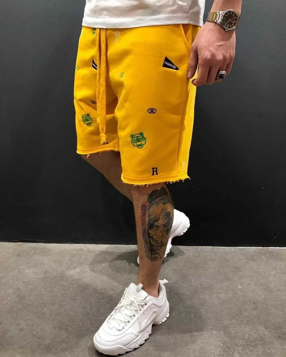 2025 New Spring Summer Men Cargo Shorts Relaxed Fit Breeches Bermuda Casual Short Pants Stick a Skin Social Cargo Short MenXJ251025