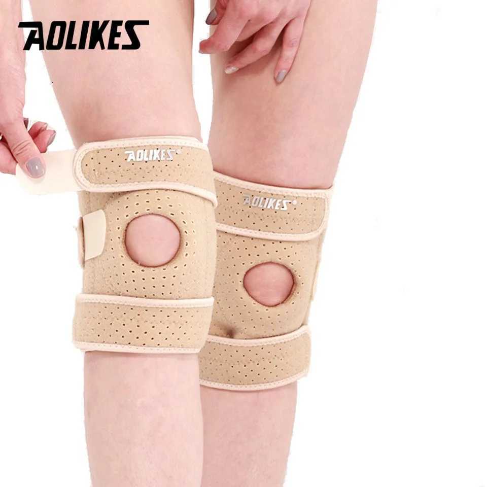 AOLIKES 1PC Knee Brace With Side Stabilizers Patella Gel Pads for Knee Pain Support for Knee Pad for RunningWorkoutArthritis Y251024