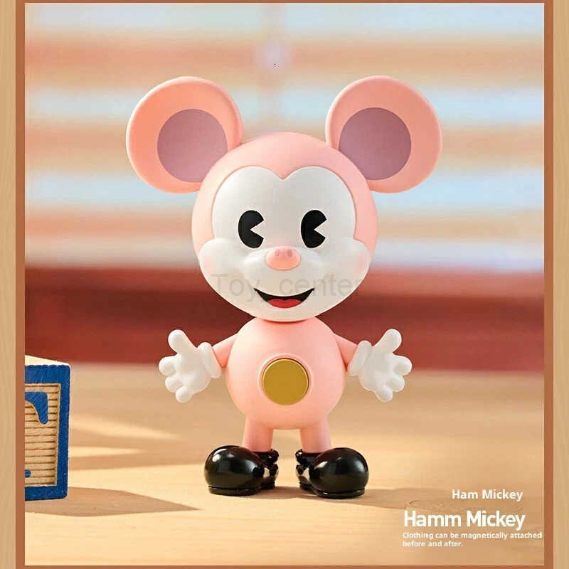 Disney POPMART New Genuine Spot Bubble Mart Mickey REMIXED Mickey Meets Pixar Series Figure Blind Box Birthday Gift H251025