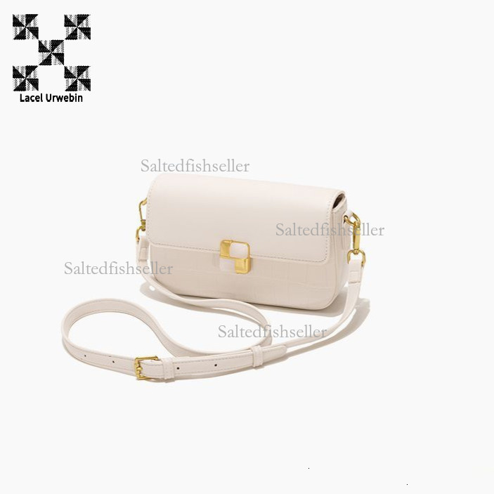 Lacel Urwebin Leather Women's Designer New High-end Fashion Versatile Large Capacity Rectangular Underarm Shoulder Bag Crossbody Bag Fashionable 