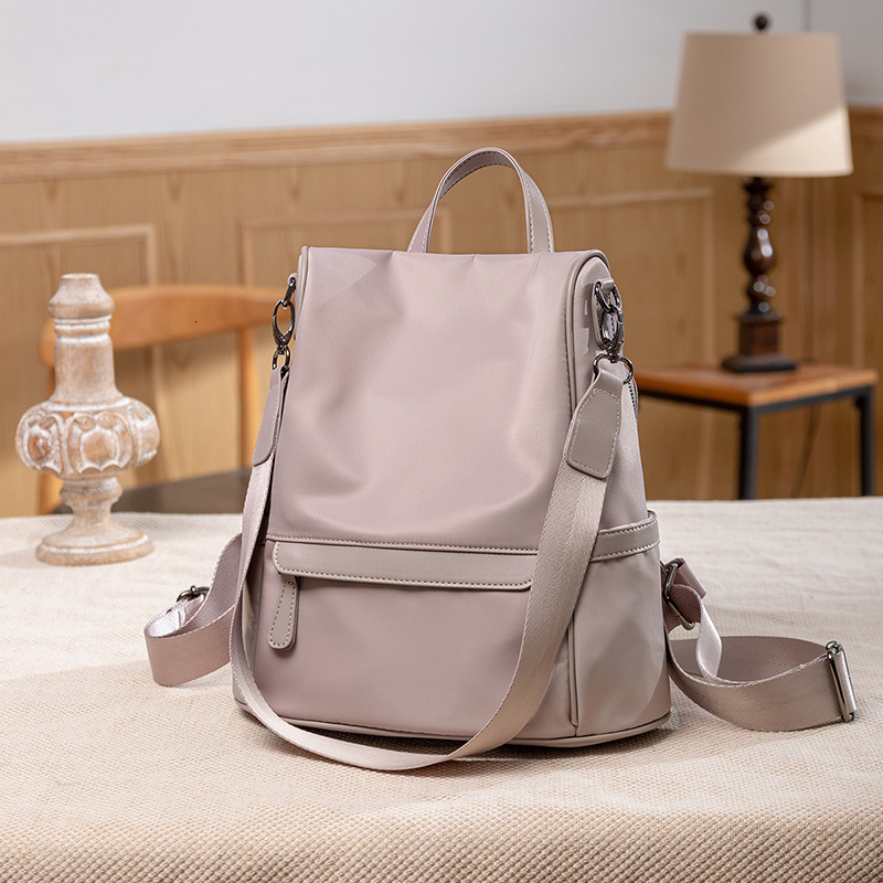 New designer backpack Korean version multifunctional, fashionable and popular backpack Oxford cloth canvas backpack