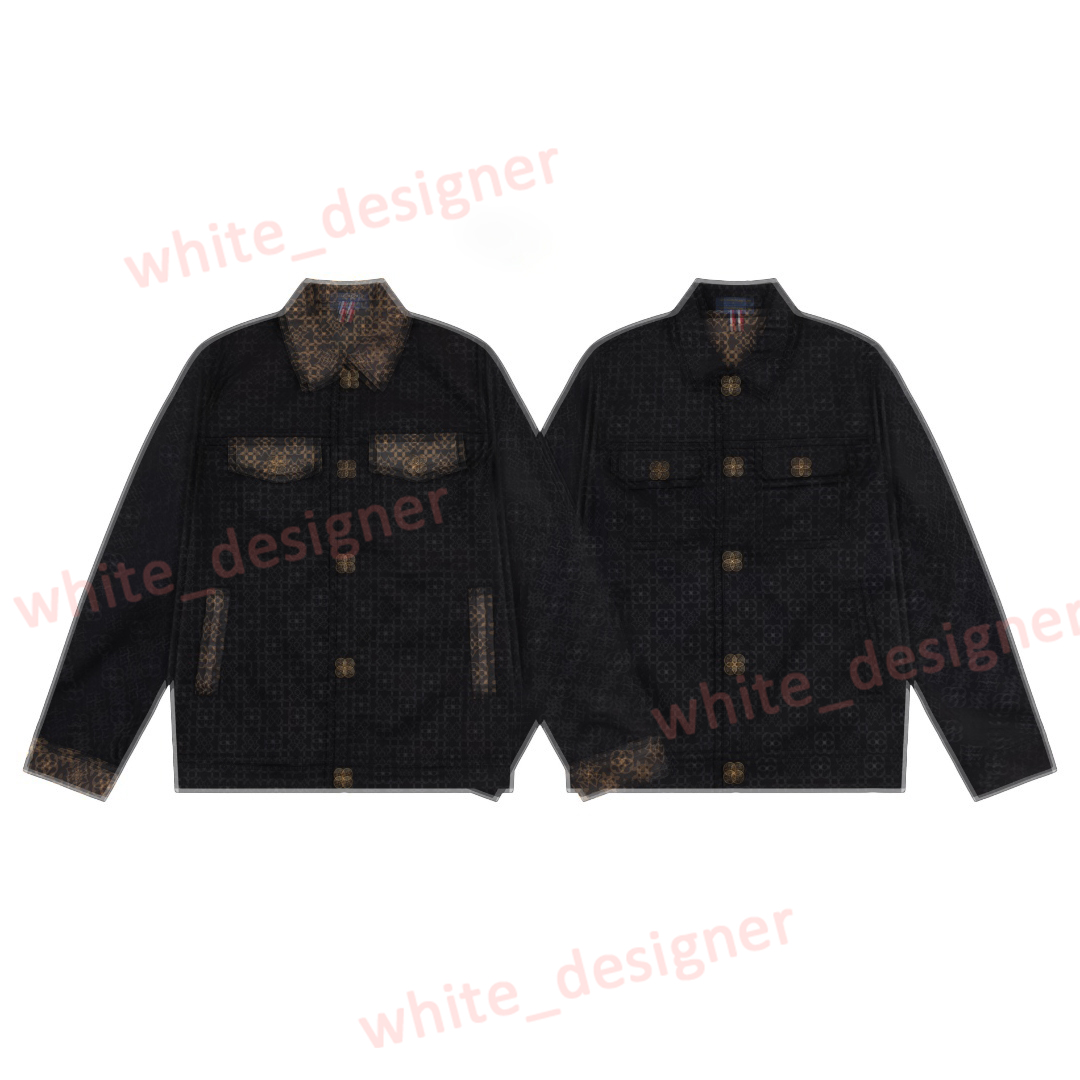 Mens jacket Designer High version 25ss New runway mens jacket long-sleeved brand jackets windproof jacket streetwear Coat Jacket for men loose fit size M-XXXL