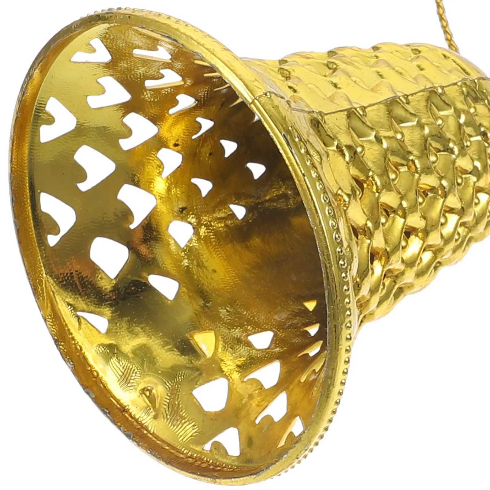 12pcs Christmas bells Festive Foam Bell Hanging Decorations Xmas Tree Polar Express Bells Xmas tree decoration pendants C251024