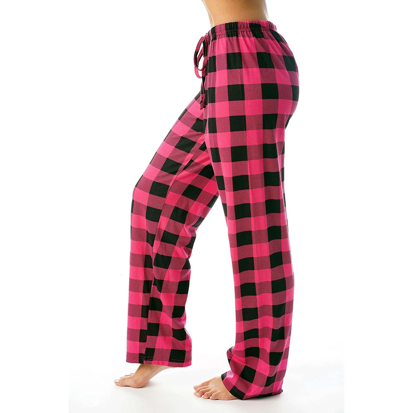 Sweatpants Cargo Pants Men Casual Plaid Loose Sport Plaid Pajama Trousers MenS Clothing Sports Pants Clothing Joggers 251024
