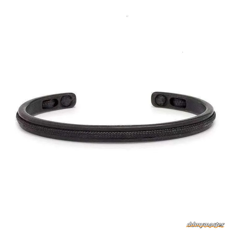 Handwoven Red Rope - Open Design, Creative Couple Bracelet With Black Accents Ddmymaster
