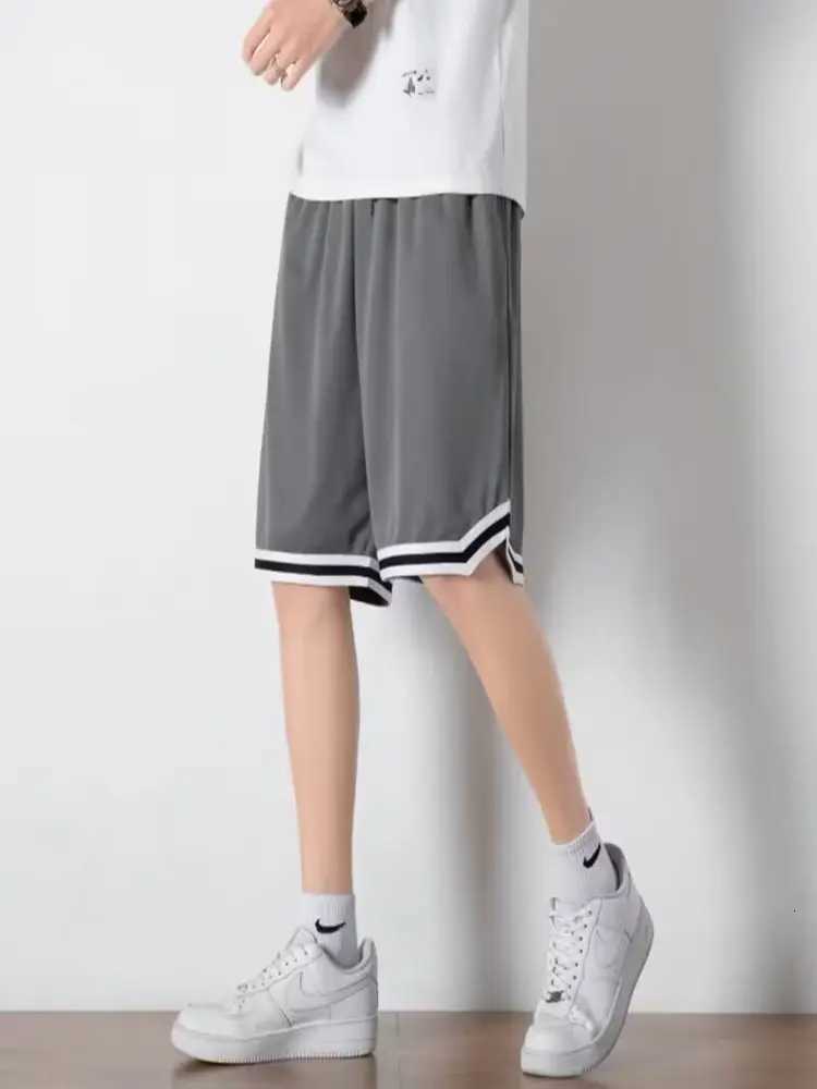 Basketball shorts for mens summer sports training in 2024 casual loose and breathable pants American five point shortsXJ251025