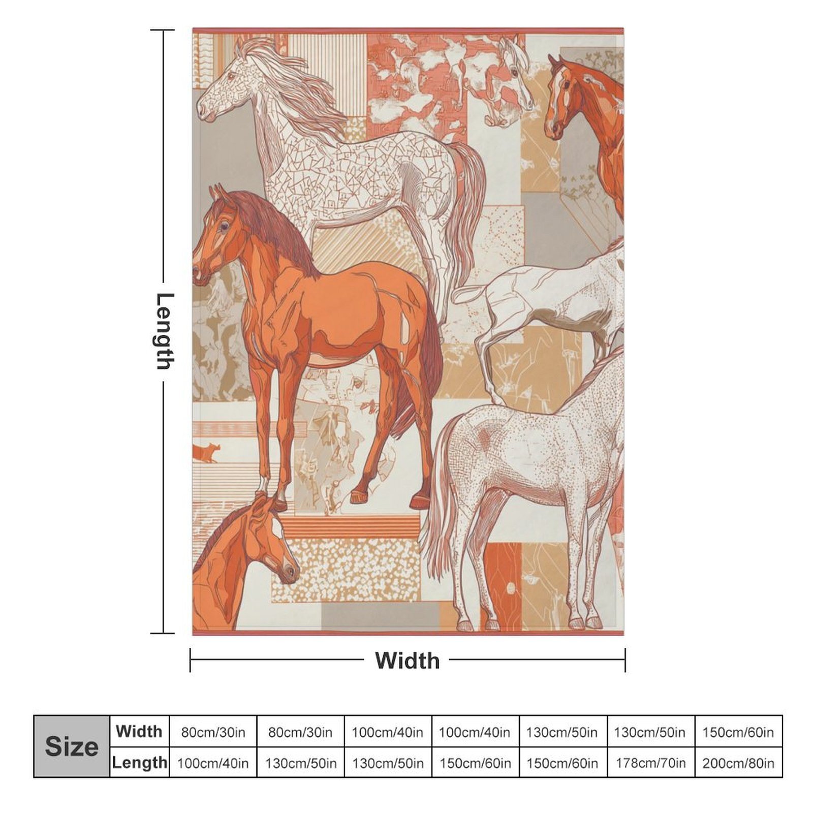 H Designer Horse blanket blanket throw cashmere vibration blanket copert Home Travel Throw Summer Air Conditioner Beach home bedding blankets throws H