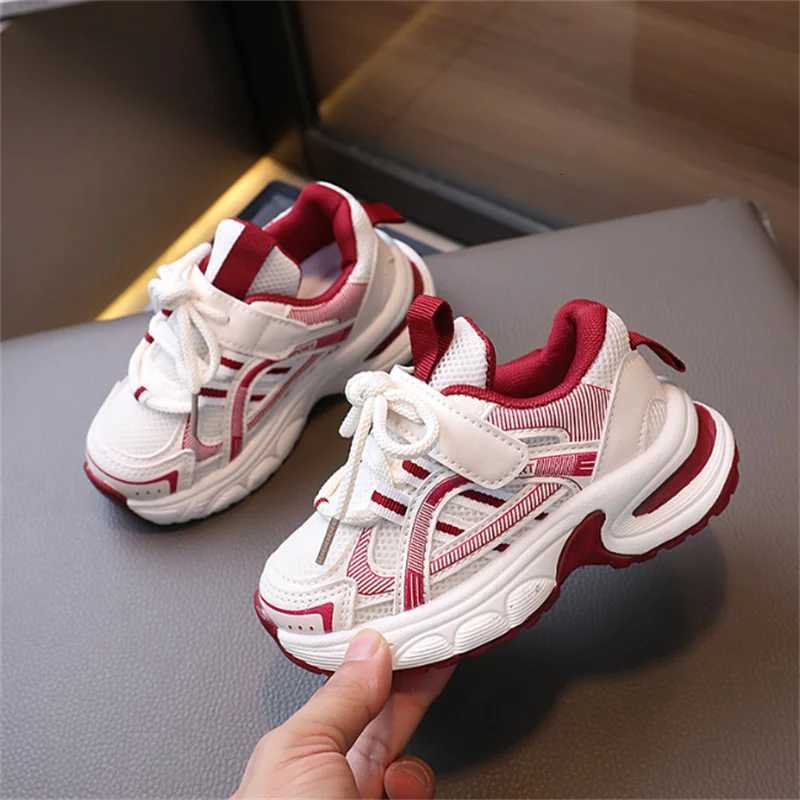2024 New Autumn Children Shoes For Boys Mesh Breathable Kids Sport Shoes Nonslip Fashion Toddler Girls Sneakers EU 2130T251025