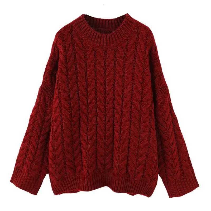 Autumn and Winter New Womens Clothing Round Neck Longsleeved Sweater Fashion and Casual Elegant Pullover Knitwear Loose TopT251025