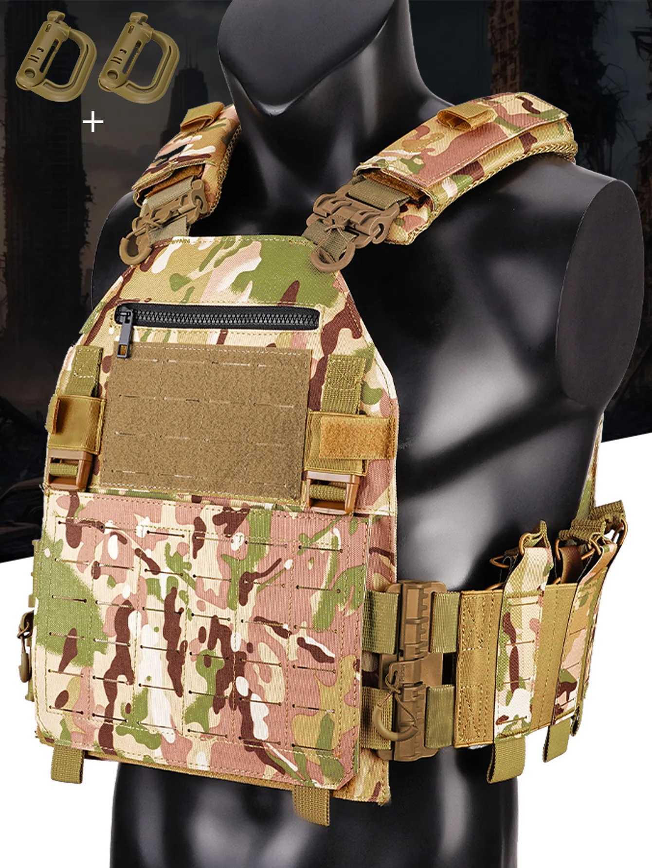 Multi functional MOL extended hunting vest convenient fast detachab vest wearresistant and tear resistant material Y251022