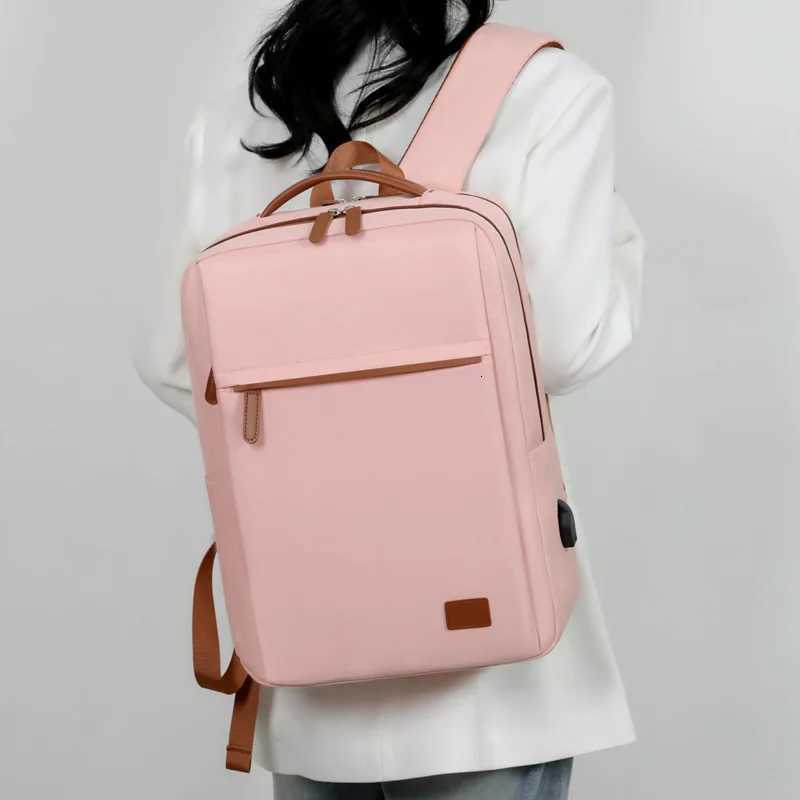 Womens Backpack New Waterproof Oxford Business Laptop Bags Mens Travel Backpacks Large Capacity Student School Bag W251025