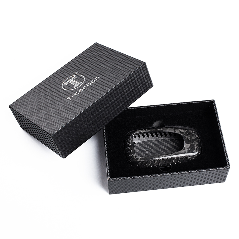 Carbon Fiber Car Key Case Cover For Subaru GT86 T-carbon Factory Sales Key Cover Fob Shell Interior Accessories Protect The Key