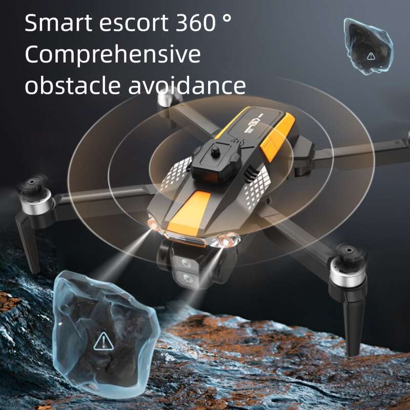 LF Drone With Screen Brushless Motor HD Aerial Photography GPS Intelligent Positioning Remote Control Aircraft