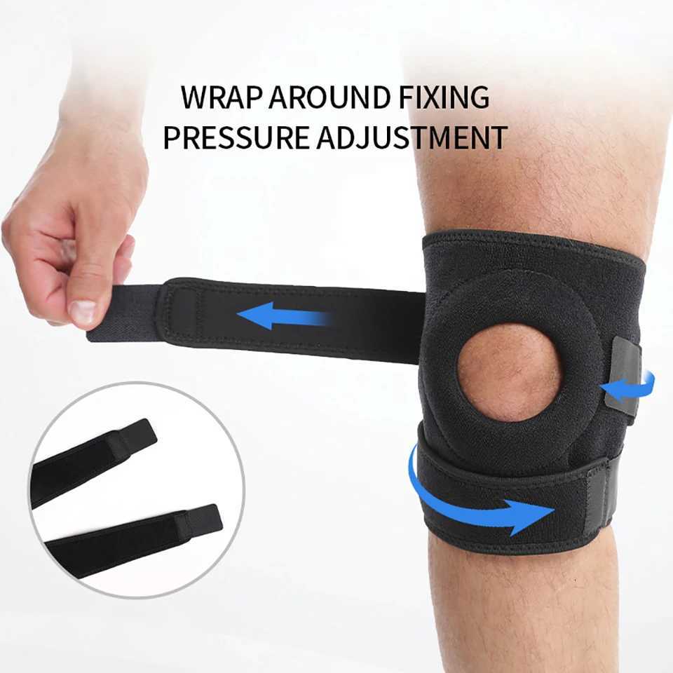 1Pcs Adjustable Knee Pads Protect The Meniscus EVA Shockabsorbing Gasket Fix The Patella Reduce Joint Wear Tear Knee Support Y251024