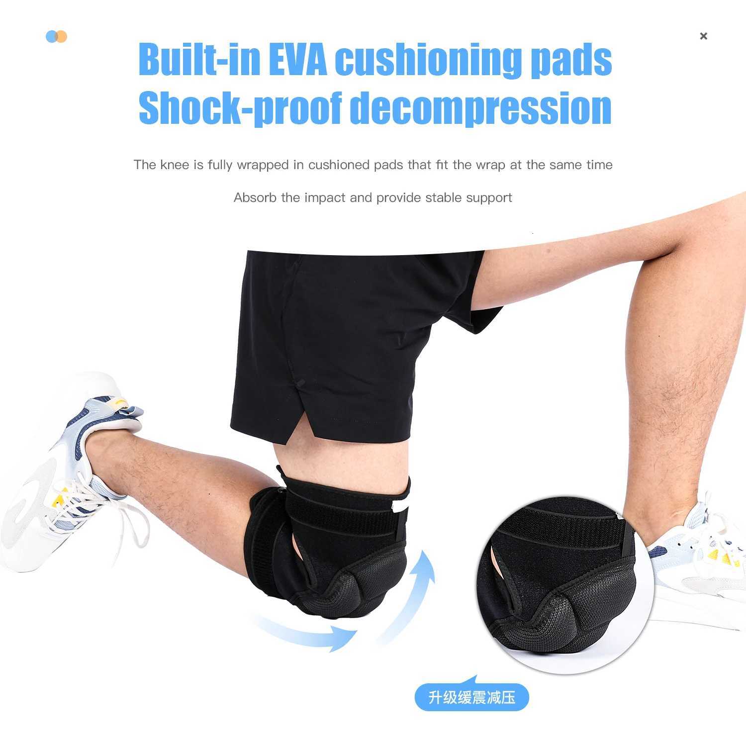 Pressure strap protection Sports Thickening Knee Pads Volleyball Extreme Sports Kneepad Brace Support Anti collision ElasticKnee Y251024