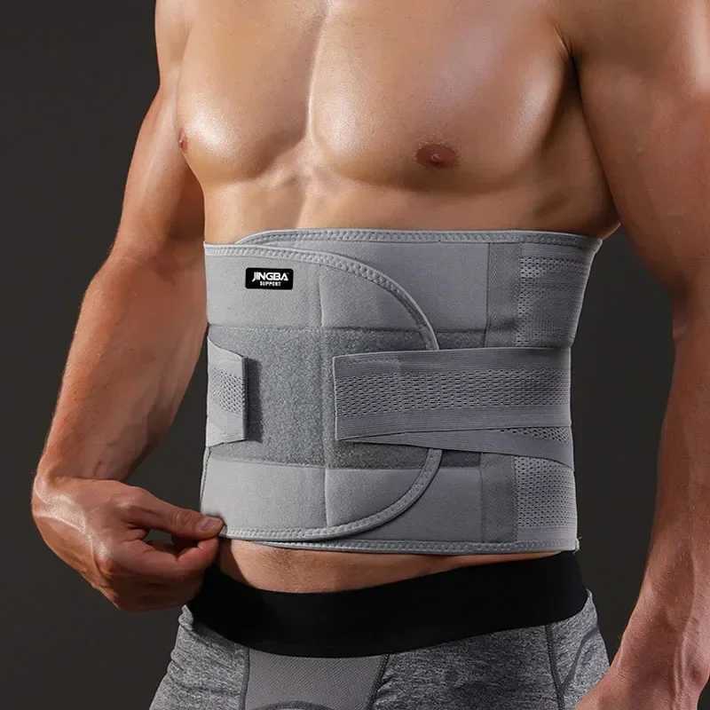 Men Waist Trainer Belt Fitness Waist Back Support Belts Sweat Belt Trainer Trimmer Abdominale Sports Lumbar joint Protector Y251025