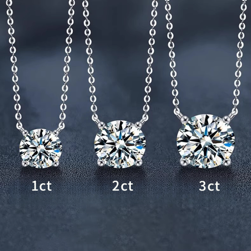 Pendant Necklace Designer luxury Moissanite necklace Chocker for Women men Exquisite Fashion High End Niche Design 925 silver Festival vacation gift