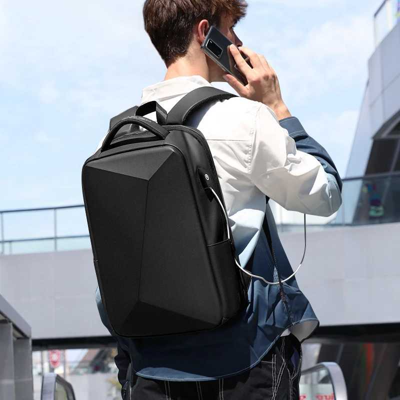 Fenruien Brand Laptop Backpack Antitheft Waterproof School Backpacks USB Charging Men Business Travel Bag Backpack New Design W251025