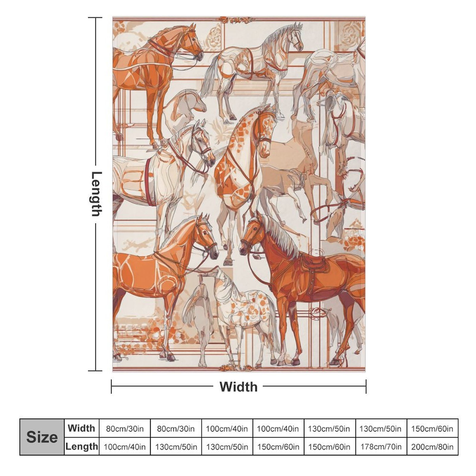 Custom H Designer Horse blanket blanket throw cashmere vibration blanket copert Home Travel Throw Summer Air Conditioner Beach home bedding blankets t