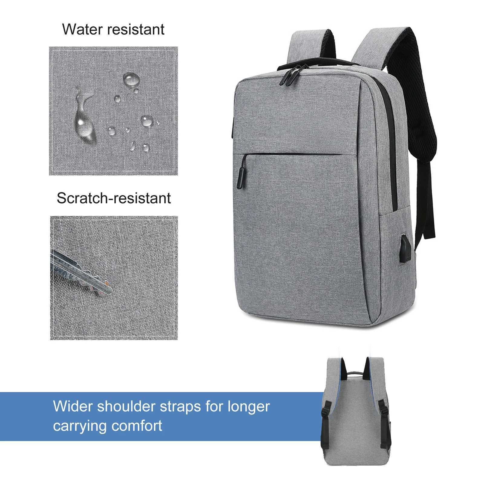 15inch Business Travel Laptop Backpack for Men Women AntiTheft Rucksack Casual Daypack for Work W251025