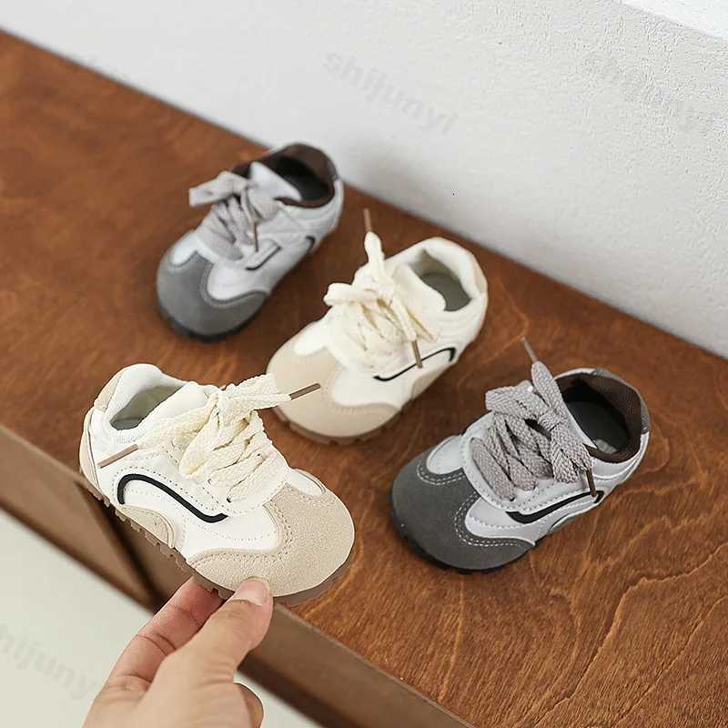 Baby Toddler Casual Sneakers 2025 Autumn Girls Boys Flat Shoes Soft Sole Fashion s Casual Shoes Children Retro Walking ShoesT251025 S251027