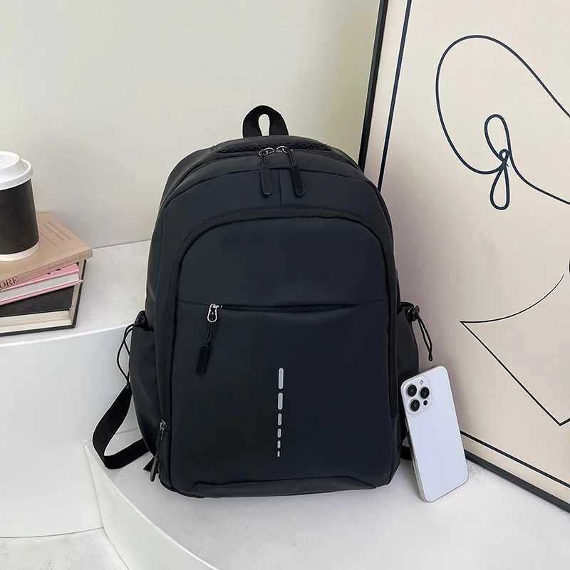 Backpack with zipper opening design a versatile backpack for daily commuting W251025