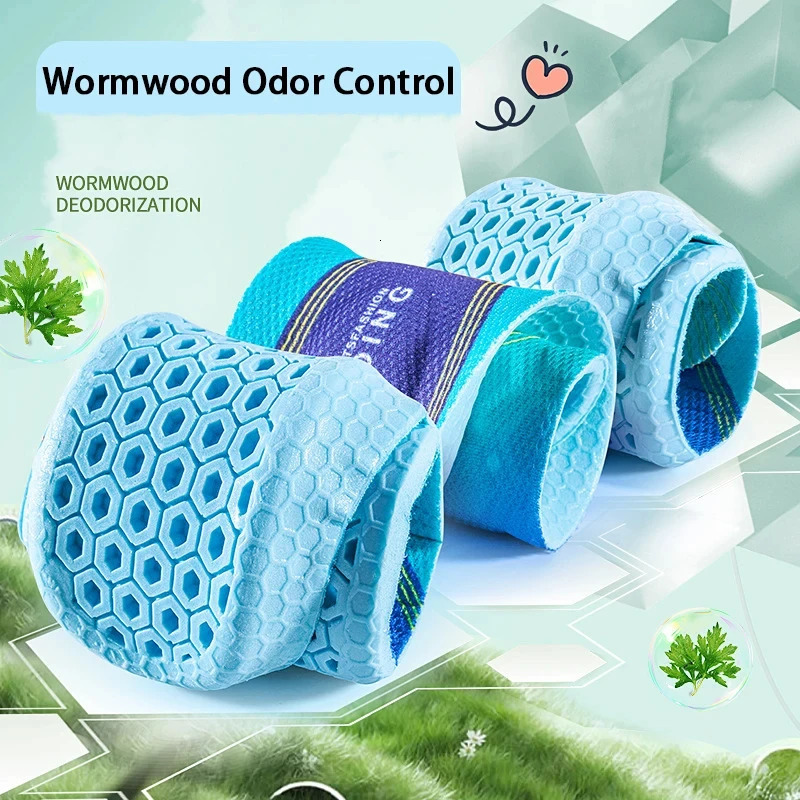 NAFOING 4D Sport Insoles Soft Breathable Highelasticity Shock Absorption Running Shoe Pad For Men Women Latex Massage Insole251020