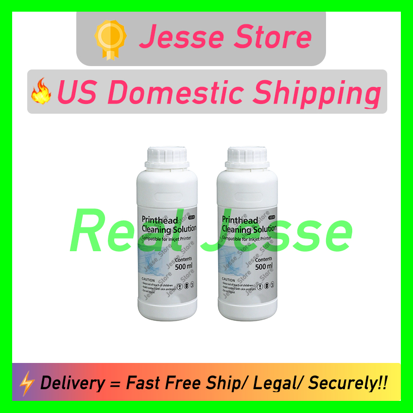 Jesse Store Printhead Cleaning Cleaner US Domestic Local Shipping For Sticky and Gooey Messes Safe Privacy Packaging Free Shipping 100% Pass Customs