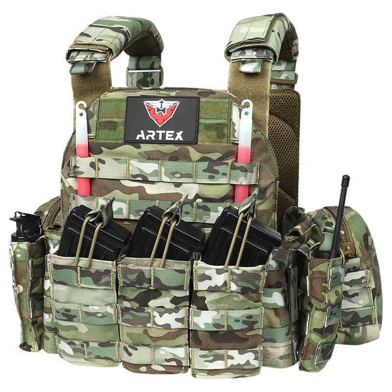 Artex 1000D Plate Carrier Quick Rease 6094K Tactical Vest Hunting Vest Protective Adjustab Mol Airsoft Vest Y251022