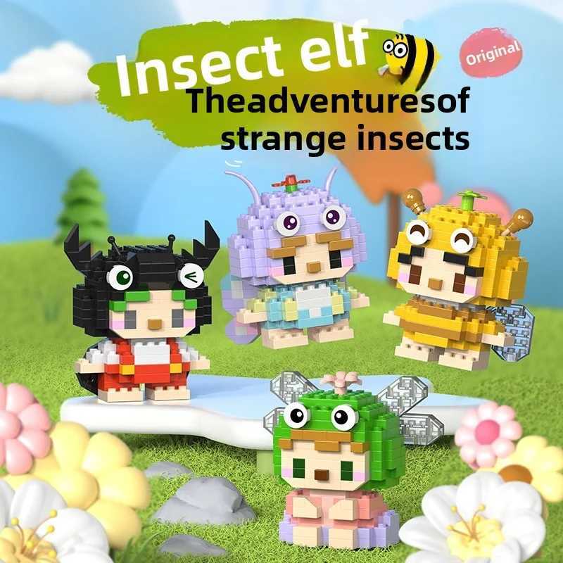 Animals Bricks Construction Set Micro Building Blocks Children Toy Adult Particle Building Block Mini Toys Decoration Home Gifts C251023