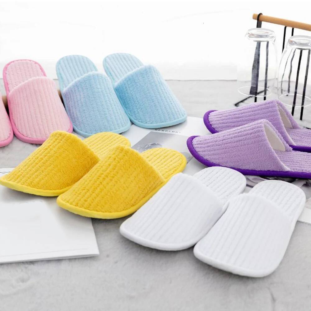 Women Men Plush Home Slippers soft Fluffy Couples Indoor Floor Shoes Anti-Slip Hotel Slipper Bedroom Silent Slides ddmythur