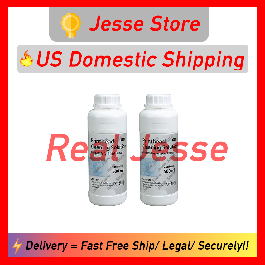 Jesse store Printhead Cleaning Cleaner US Domestic Local Shipping Pure 99 Raw Materials Industrial Use Safe Privacy Packaging Free Shipping No Customs issues