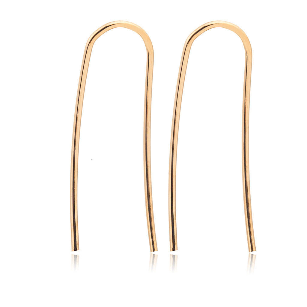 Korean Version of Fashion Creative casual Earrings Personality Trend U-shaped Women's Clip Stud Ear Jewelry
