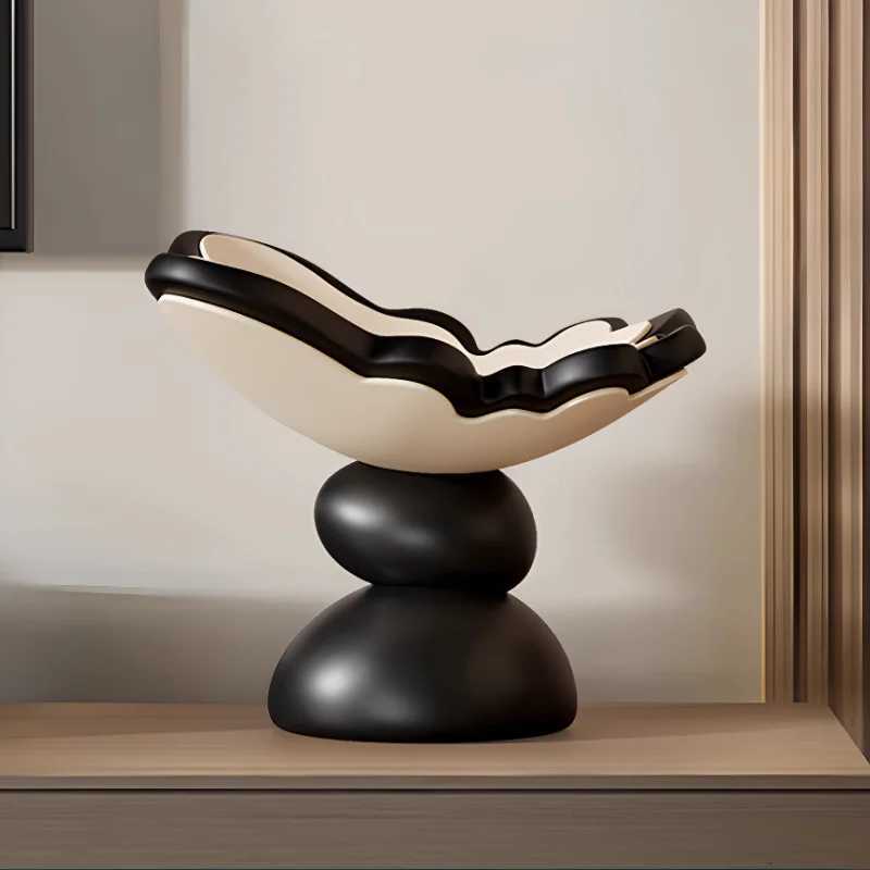 Resin Handicrafts Storage Tray Simated Shape Geetric Tray Desktop Storage Container Fruit Platter He Decoration Y251025