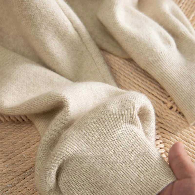 2023 Knitted Sweatpants Woolen Ankle Banded Pants Woollen Trousers Womens Winter Cigarette Pants WideLeg Pants Sports PantsT251025