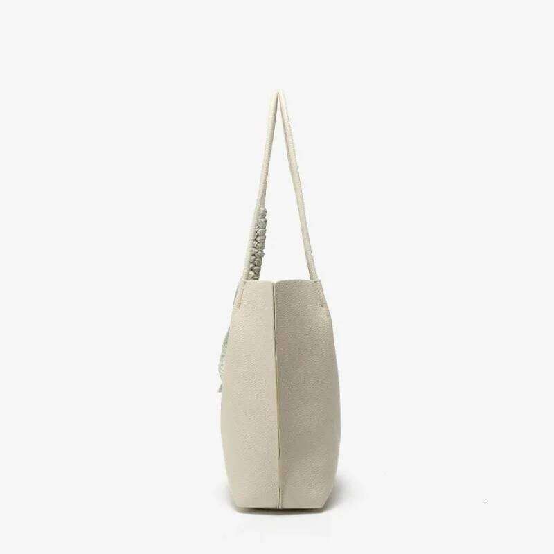 100% Cow Composite Handbag Women Genuine Leather Large Shoulder Natural High Quality Tote Messenger Bag Purses Suotong1025