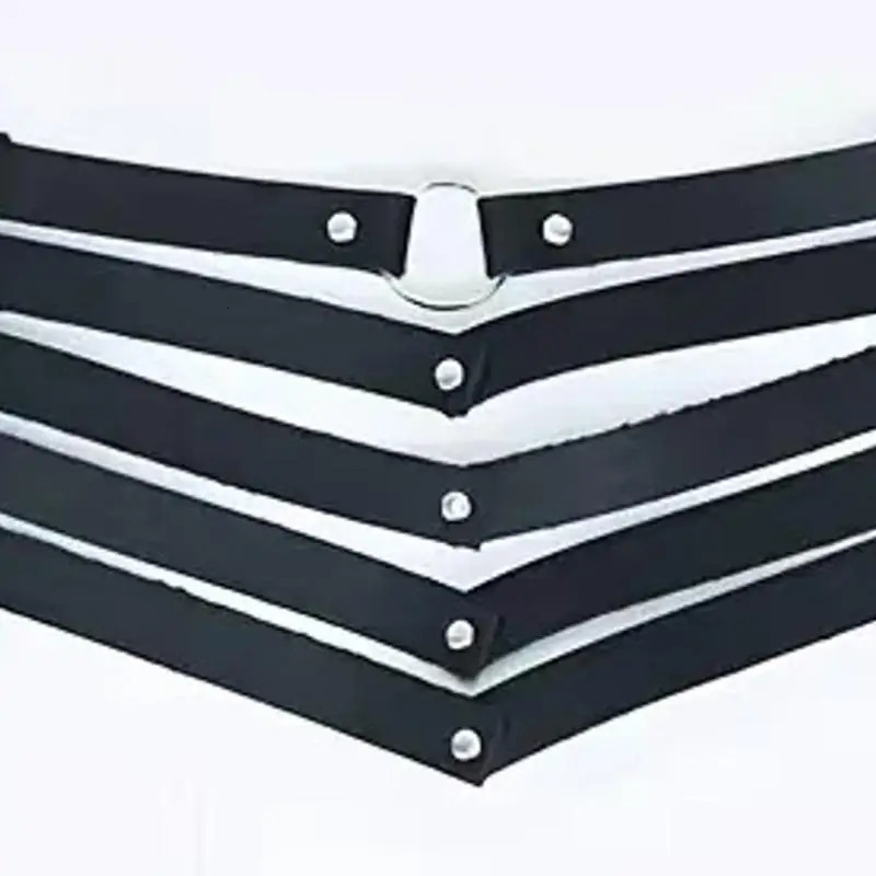 Black Sexy Trendy Rock Gothic Collar Necklaces Jewelry Gothic Leather Belt Rivets Harajuku Punk Choker Necklace For Women Gift 251023