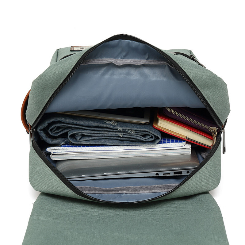 New designer personalized retro neutral outdoor canvas large travel backpack fashionable backpack