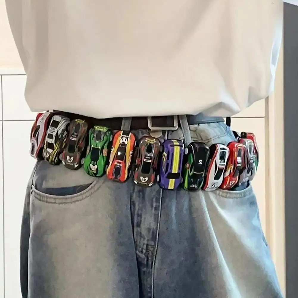 Y2K Personality Skull Rhinestone Belt Punk Youth Style Belt with Multifunction and Fashion Sense of Riveting 251024