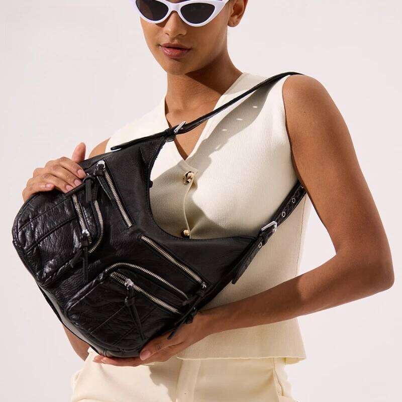 Jonlily Women PU Leather Shoulder Female Handbag Totes Casual Crossbody High Capacity Commuter Bag Daybag Purse -Kg1968 251025