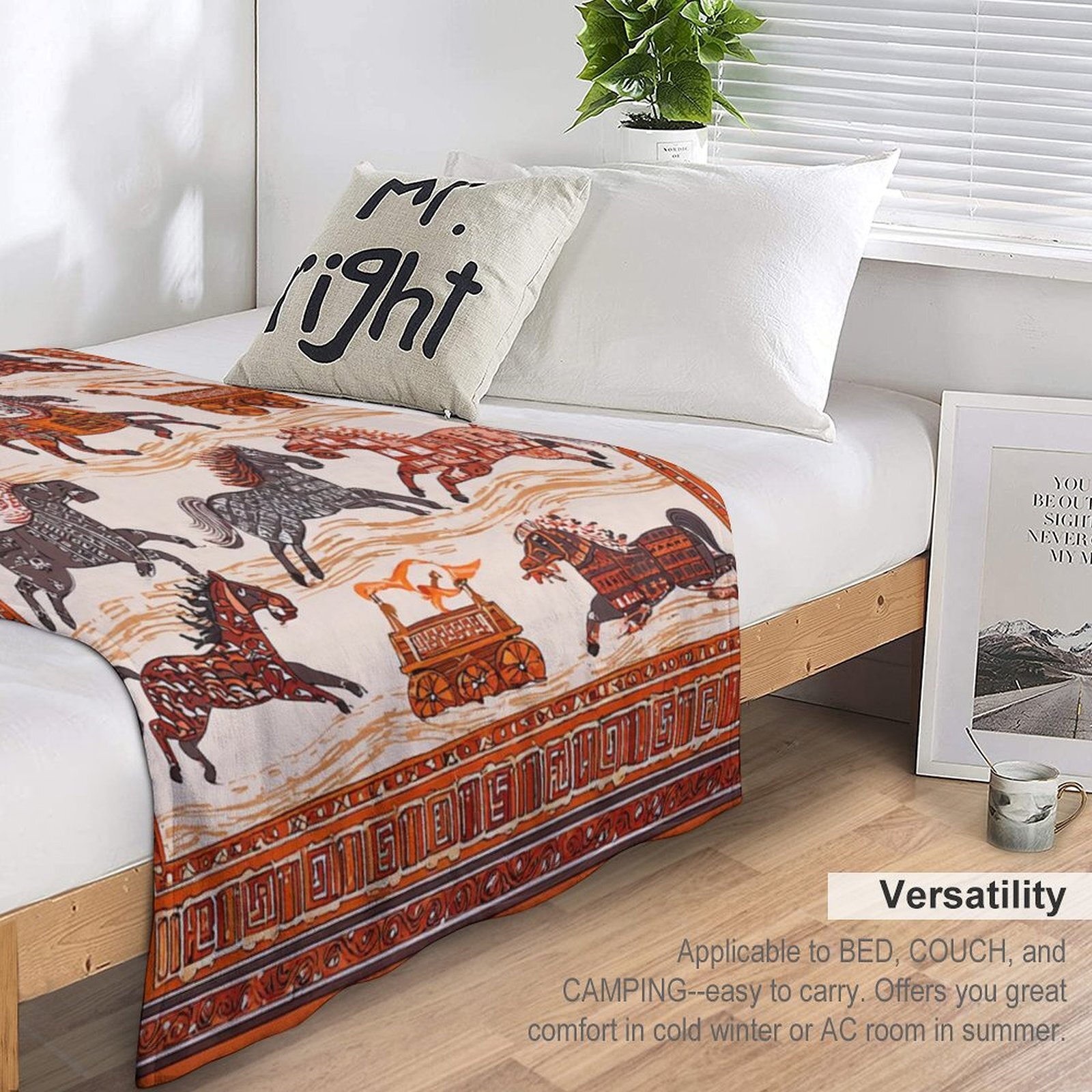 H Designer Horse blanket blanket throw cashmere vibration blanket copert Home Travel Throw Summer Air Conditioner Beach home bedding blankets throws H